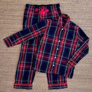 J Crew Women’s Tartan Plaid PJs